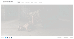 Desktop Screenshot of decayedbeauty.com